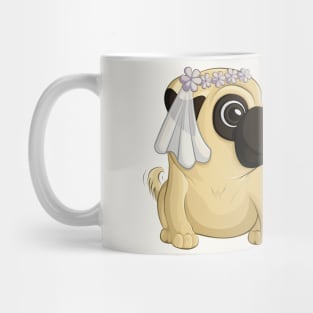 Bride Pugs Mug